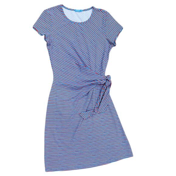 J. McLaughlin Elora Striped Side Tie Dress - Picture 3 of 7